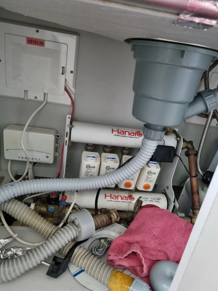 배수구통 작업 8